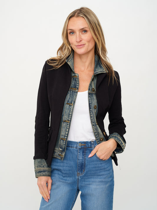 clarissa *made in italy* blazer [black]