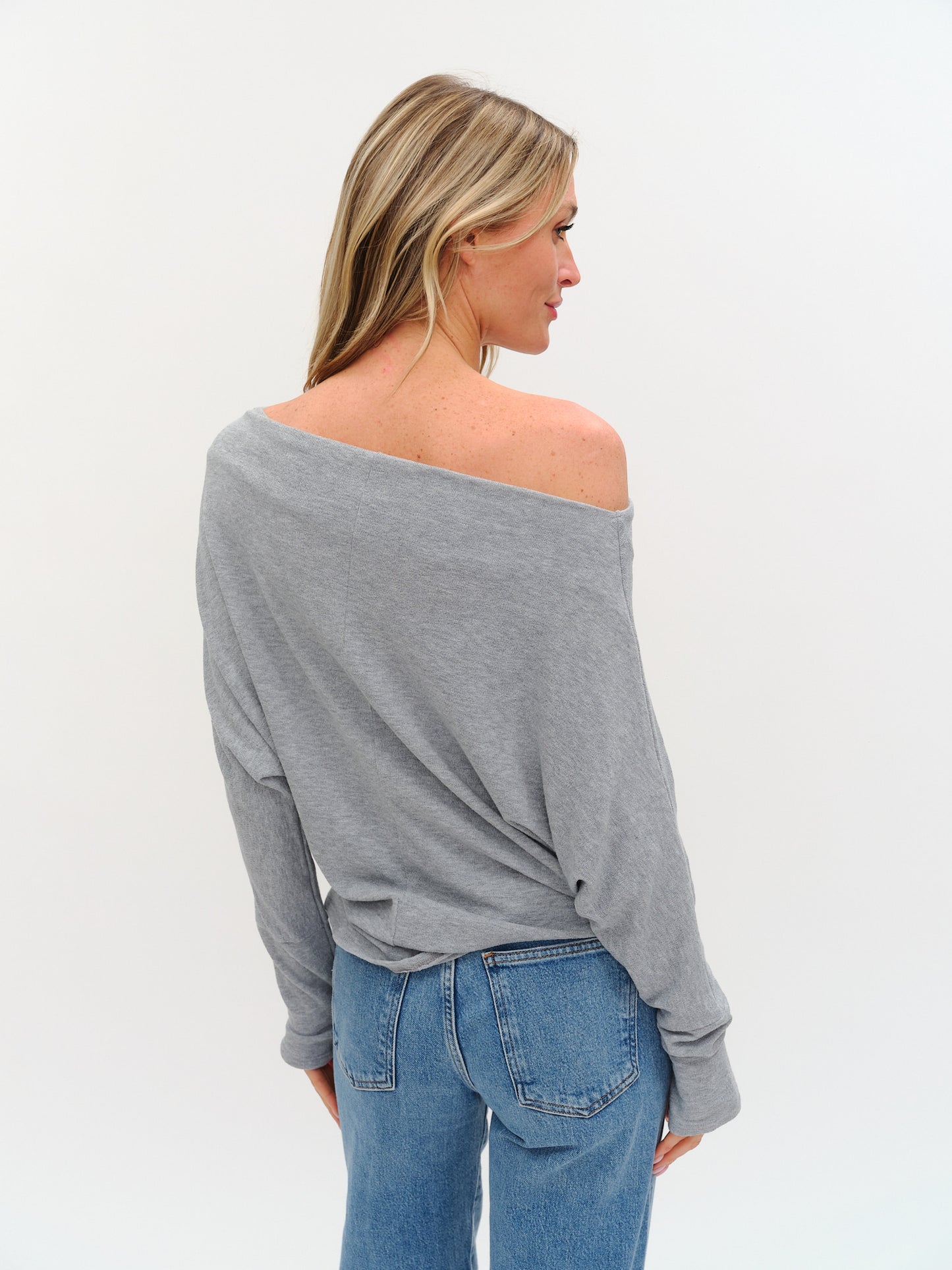 the anywhere top [heather grey]