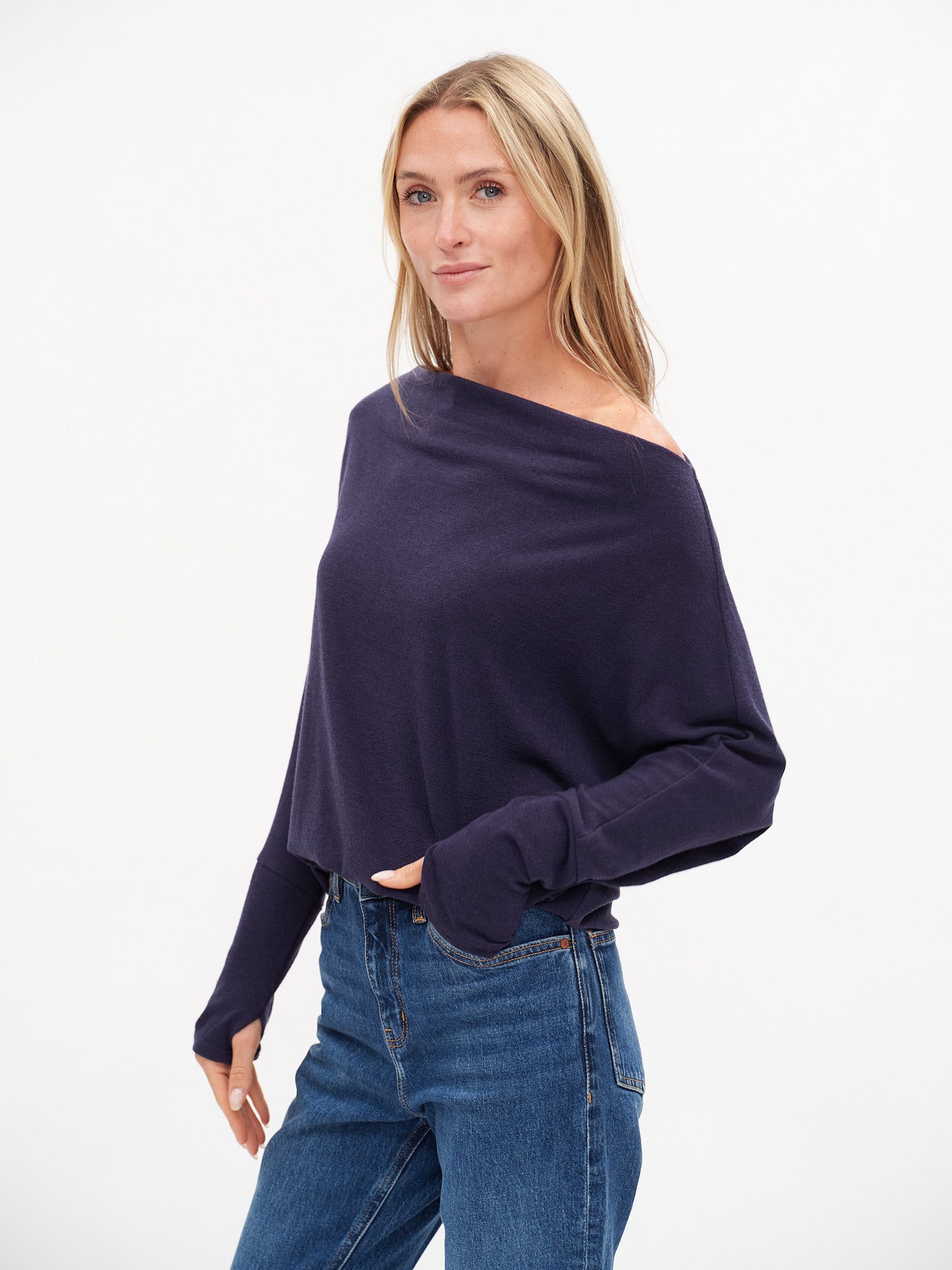 the anywhere top [navy]