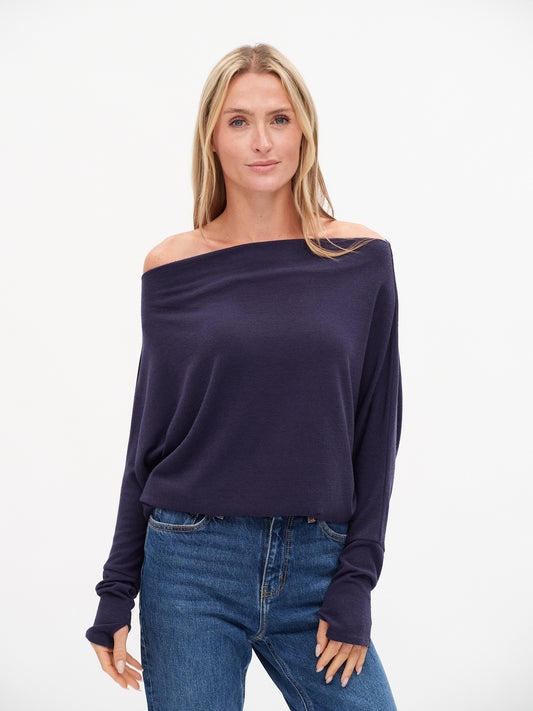 the anywhere top [navy]