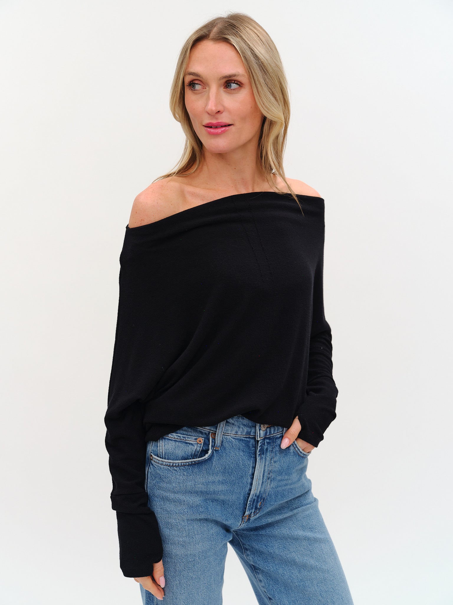 the anywhere top [black] – Six Fifty Clothing