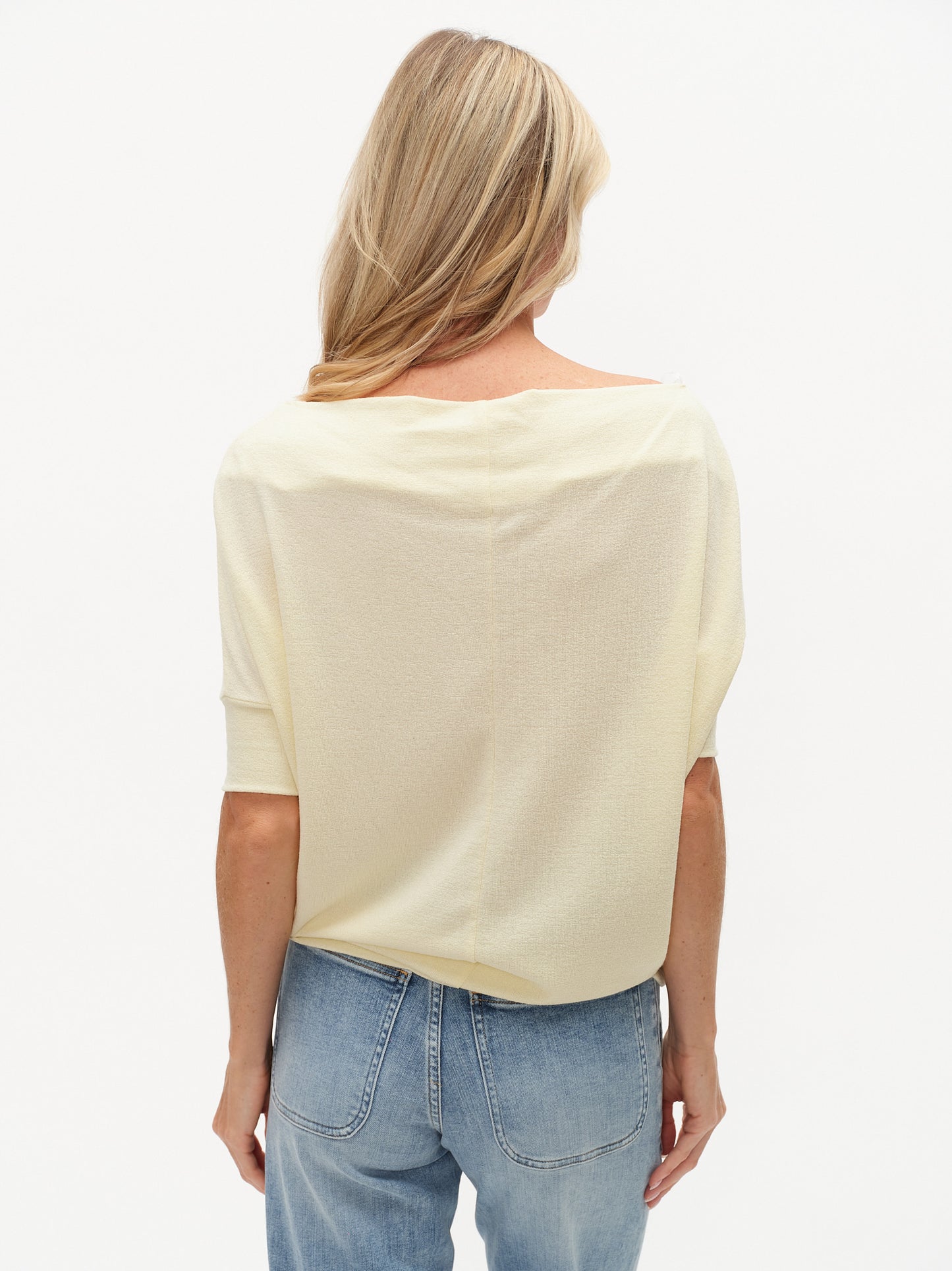 the short sleeve anywhere top [yellow]
