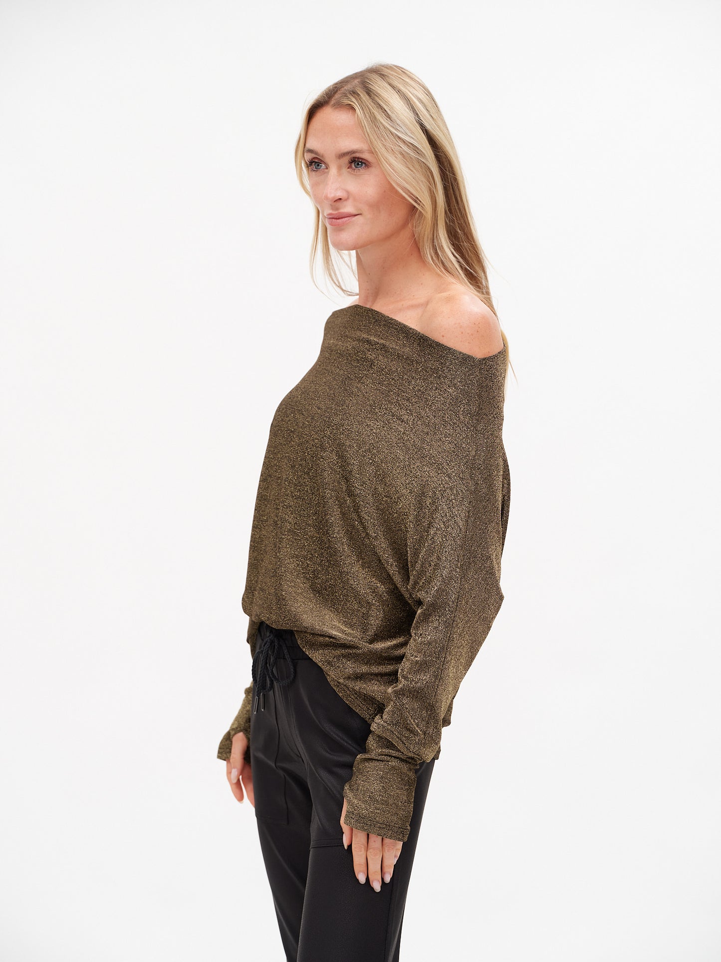 the anywhere top lurex [gold]