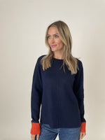 Load image into Gallery viewer, kerri sweater [navy]
