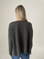 Load image into Gallery viewer, dolan top long sleeve [charcoal]
