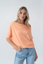 Load image into Gallery viewer, the short sleeve anywhere top [cantaloupe]
