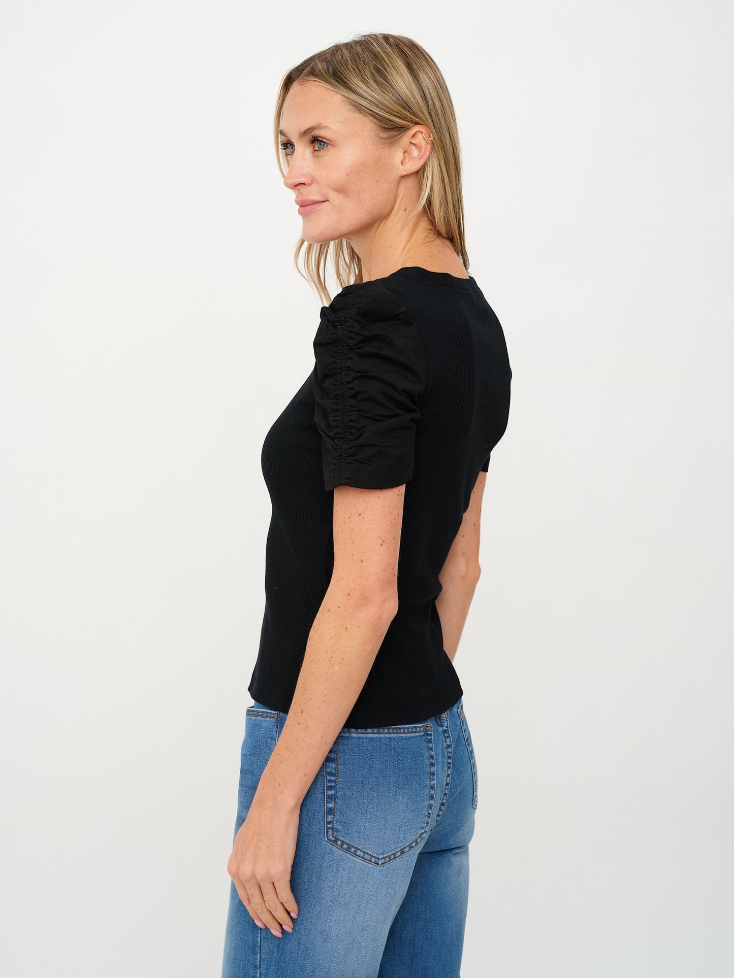 alexandria top [black]
