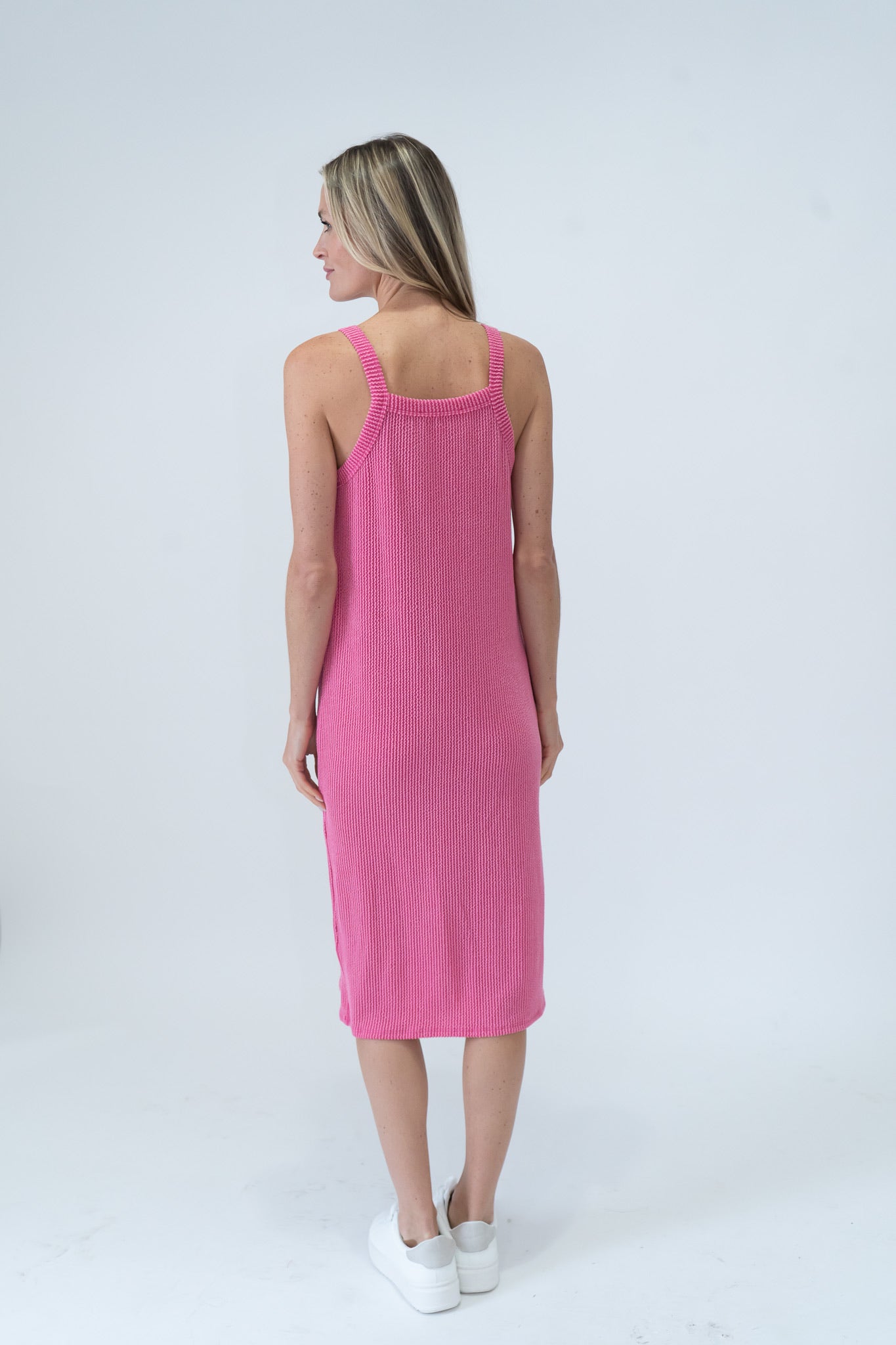 brenna dress [hot pink]