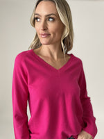 Load image into Gallery viewer, andrea sweater [hot pink]
