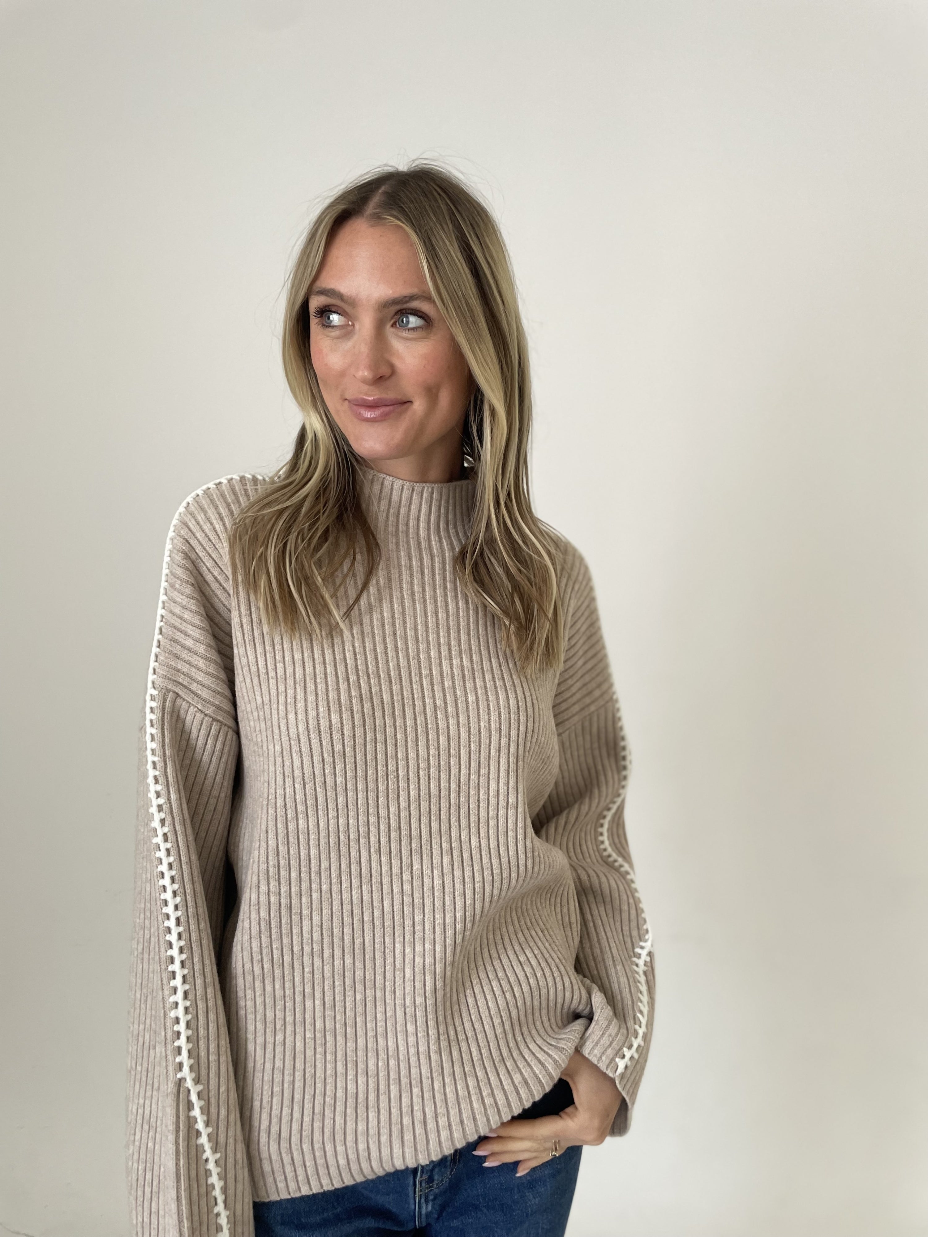 brynn sweater [oatmeal]