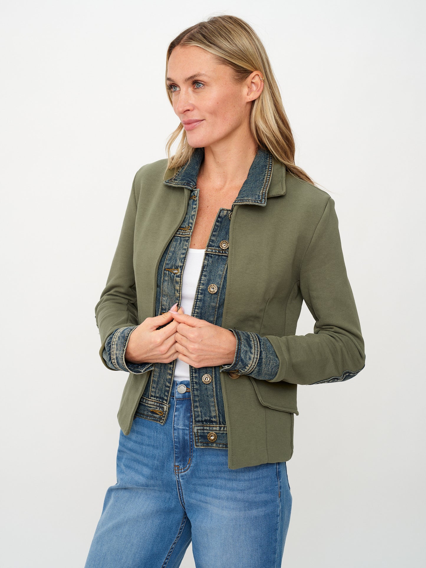 clarissa *made in italy* blazer [olive]