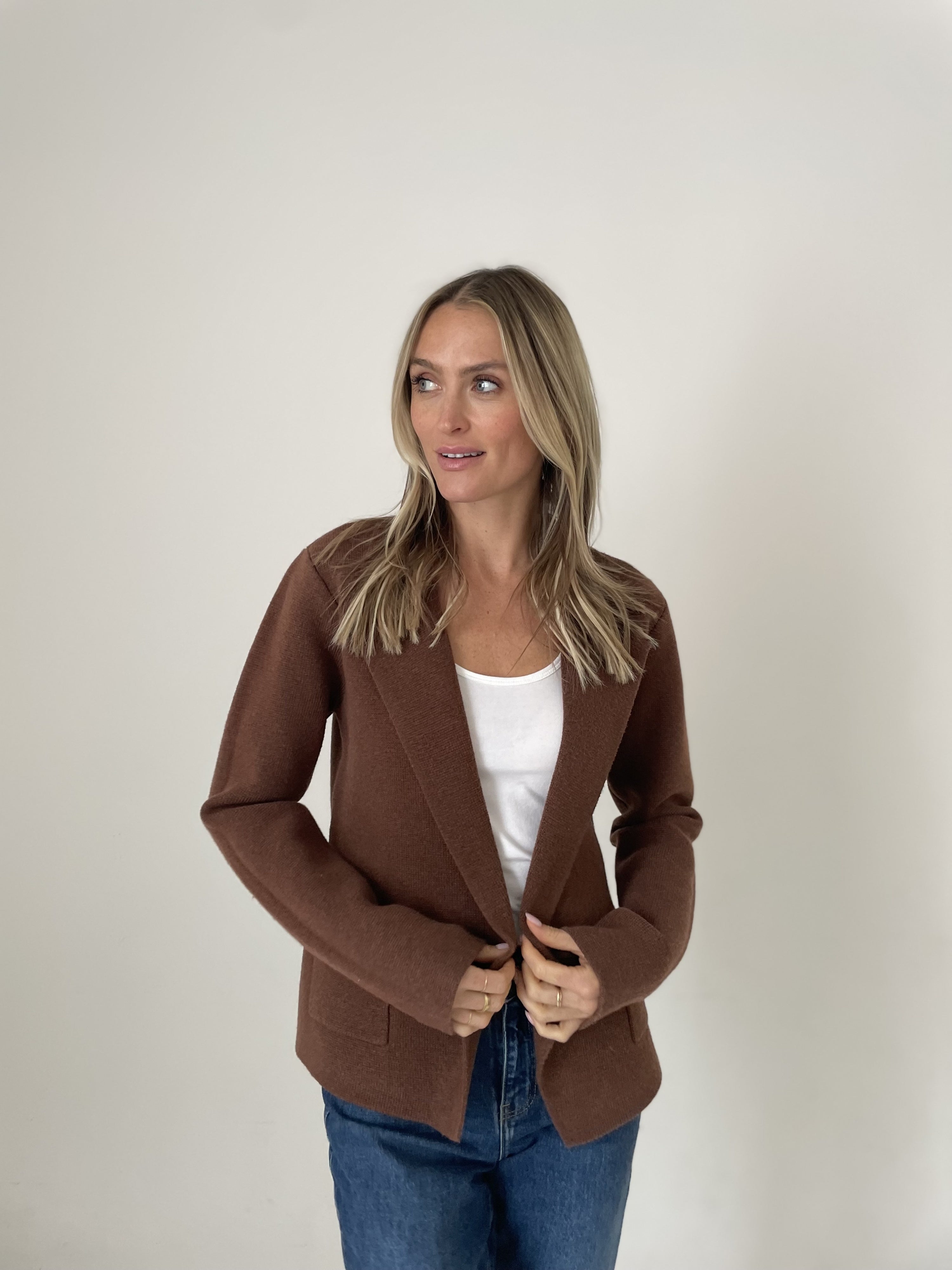 heller blazer [brown]