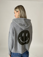 Load image into Gallery viewer, good mood hoodie [hgrey/olive]
