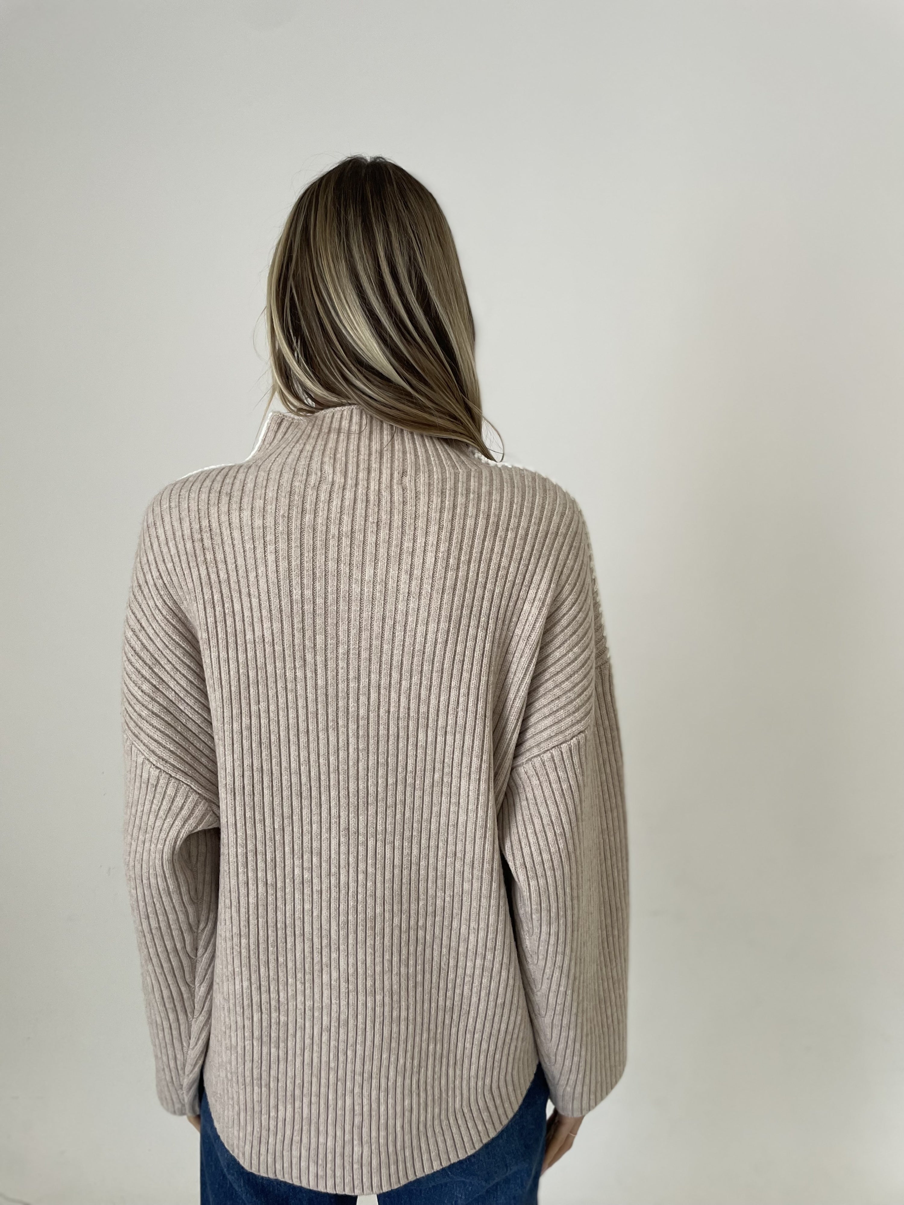 brynn sweater [oatmeal]