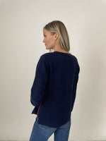 Load image into Gallery viewer, kerri sweater [navy]
