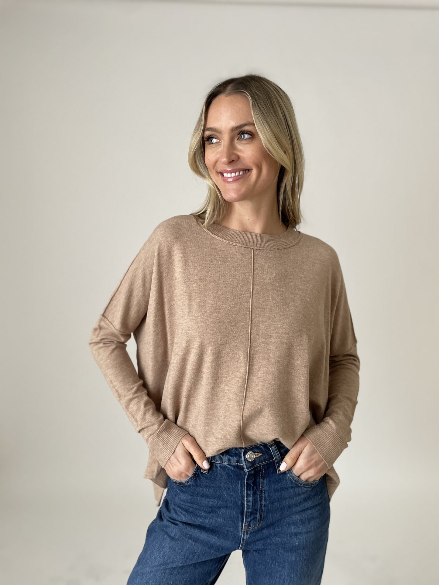 devon sweater [taupe]