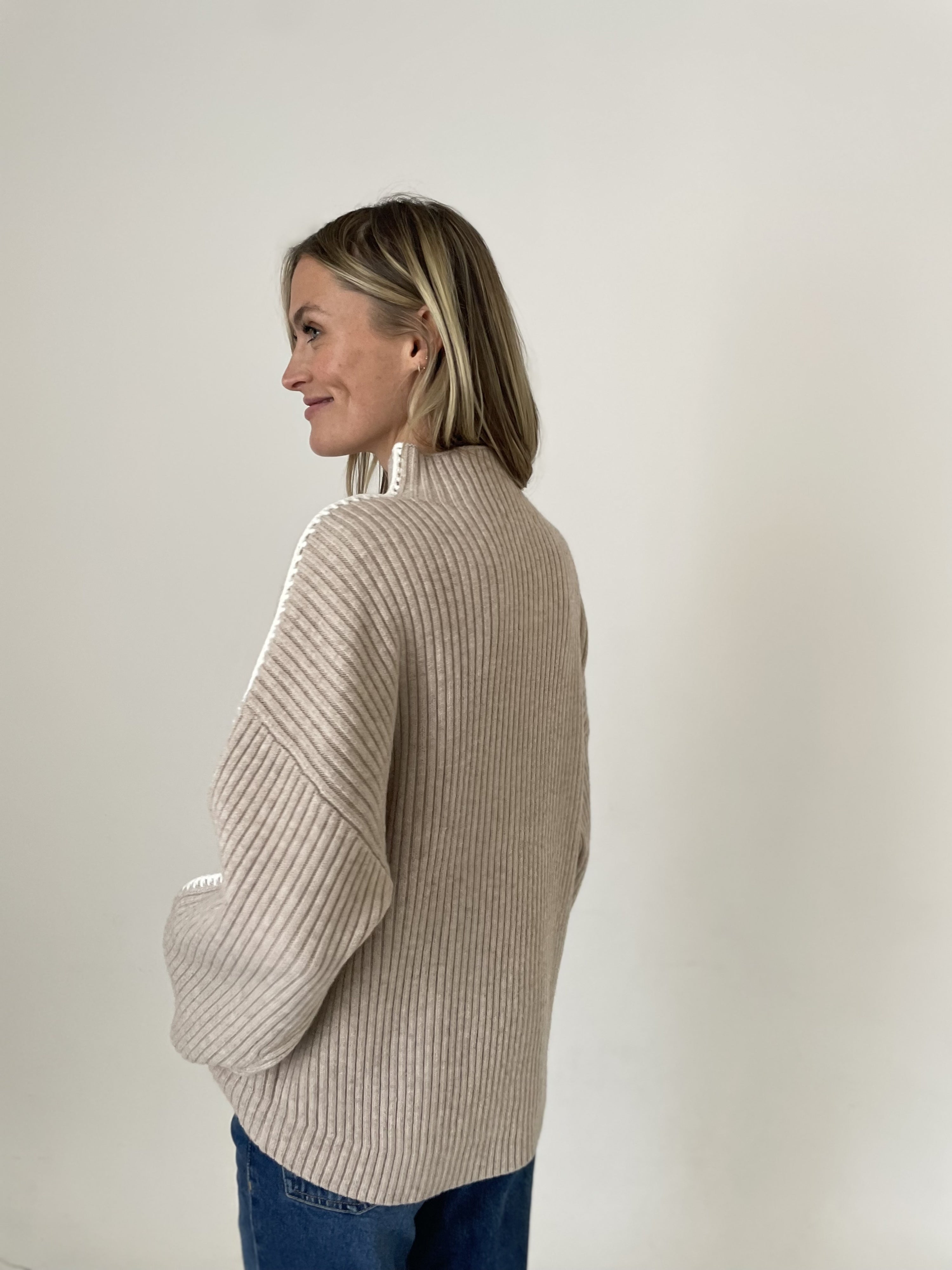 brynn sweater [oatmeal]