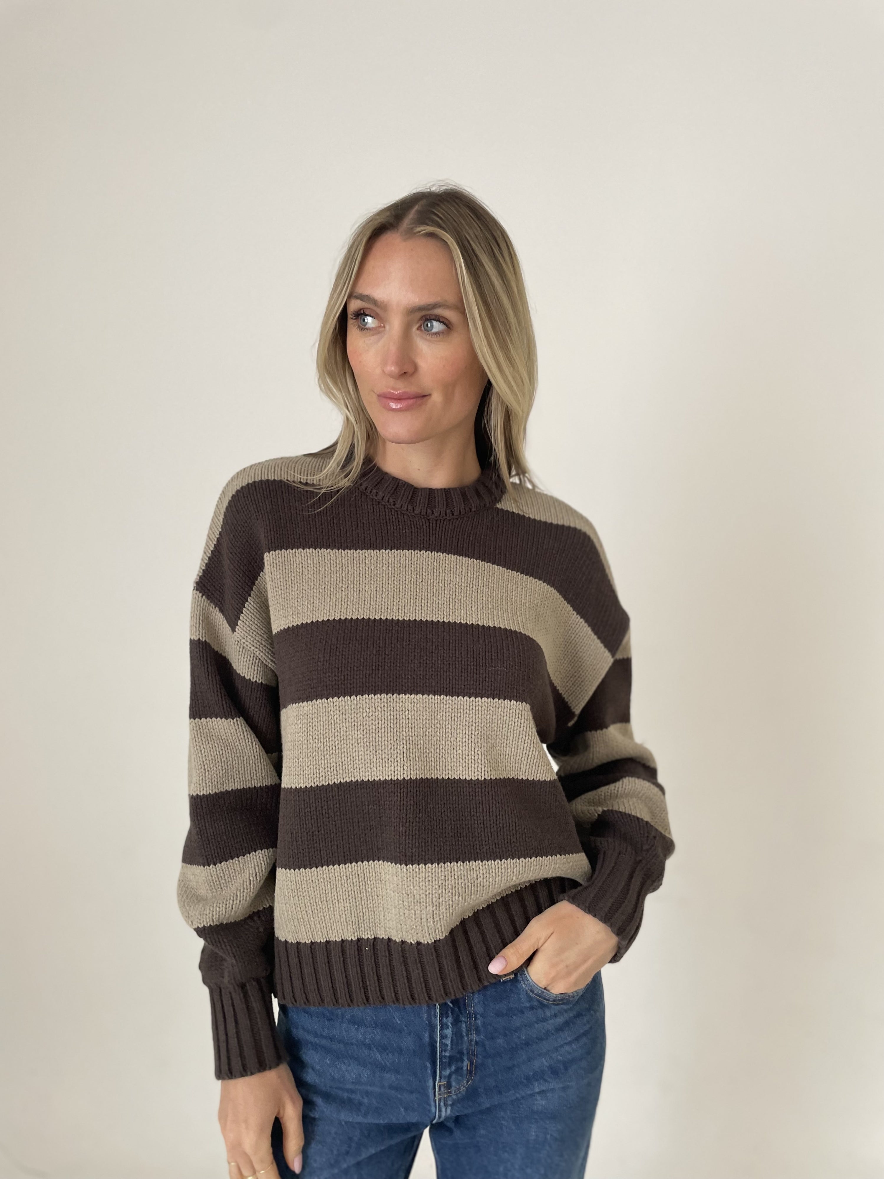 madison sweater [brown]