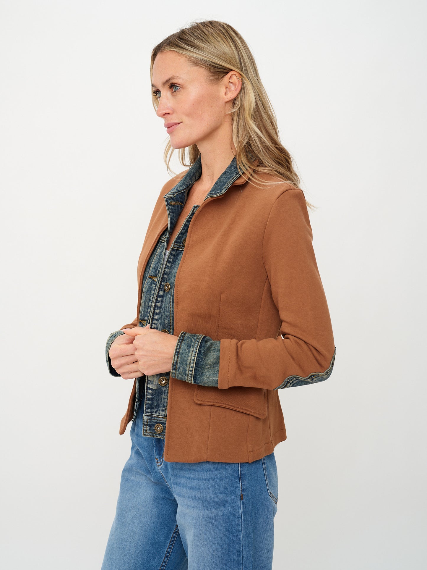 clarissa *made in italy* blazer [tobacco]