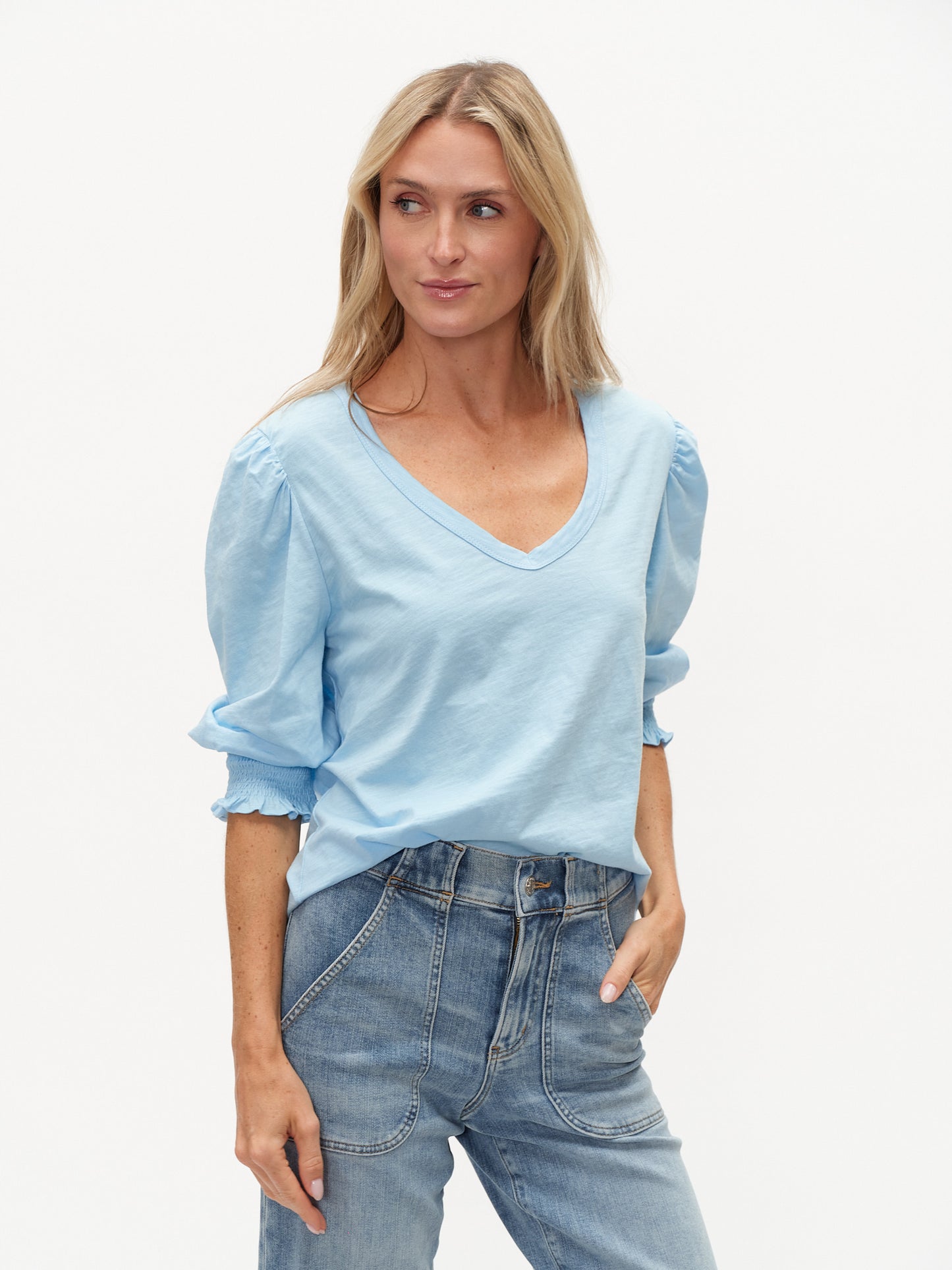 tessa jo top [light blue]