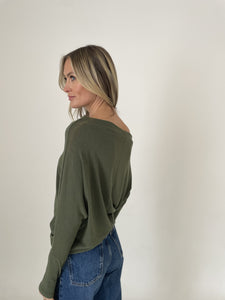 the anywhere top [cedar green]