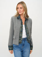 Load image into Gallery viewer, clarissa *made in italy* blazer [charcoal]
