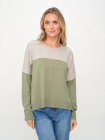 Load image into Gallery viewer, kaelyn sweater [dark green]
