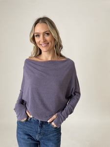 the anywhere top [dark lavender]