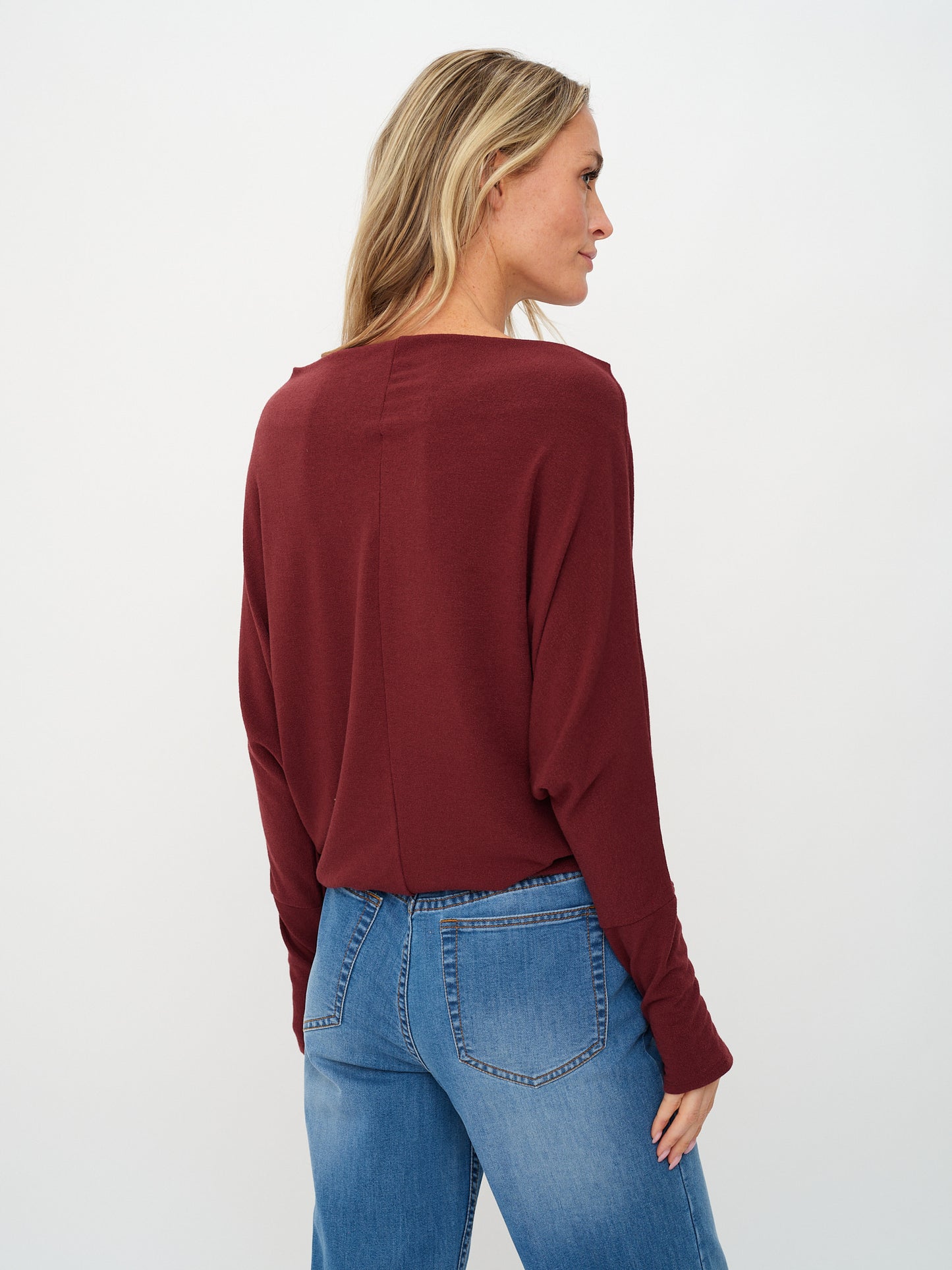 the anywhere top [burgundy]