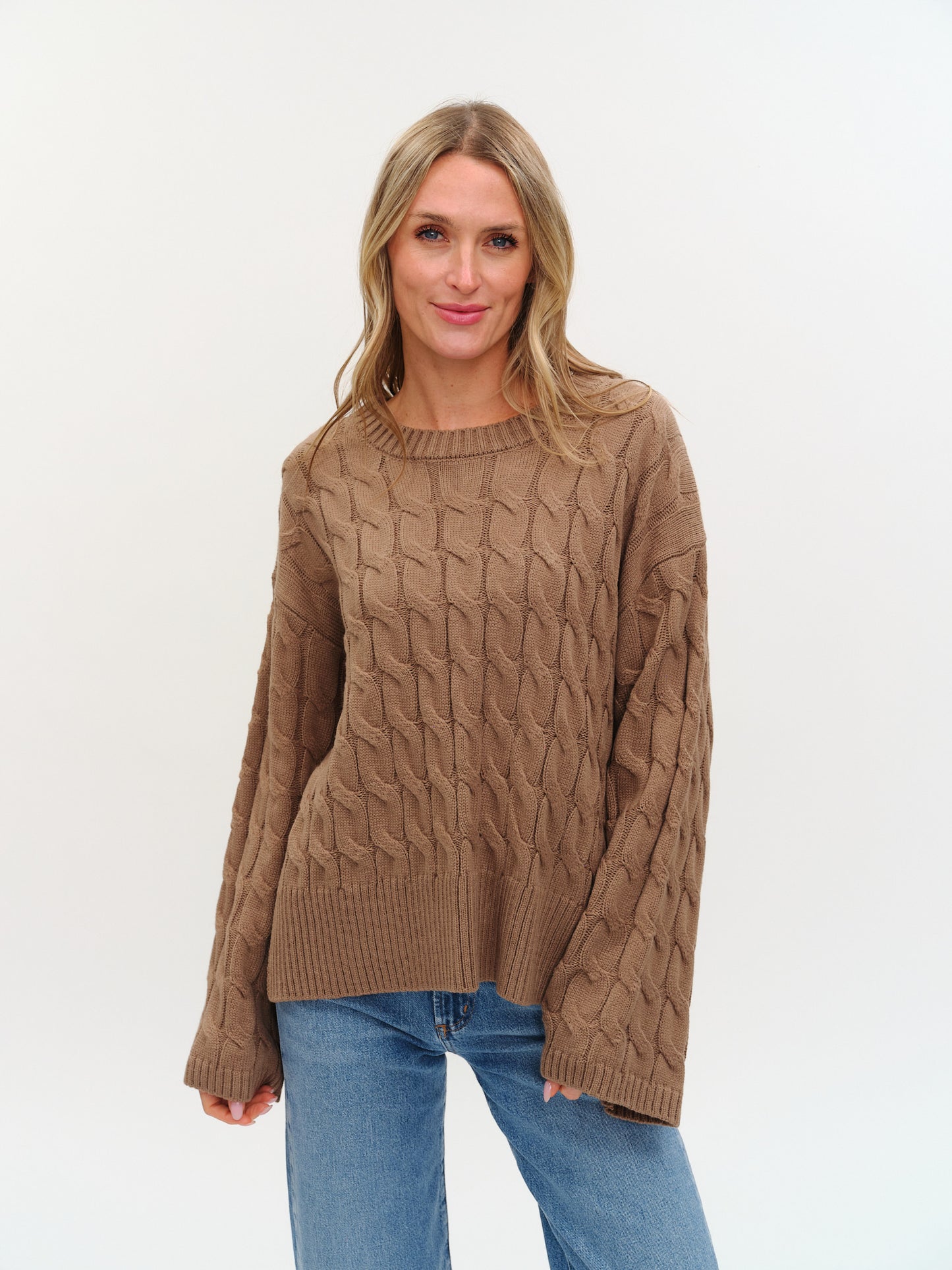willow sweater [taupe]