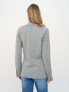 hillary blazer [heather grey]
