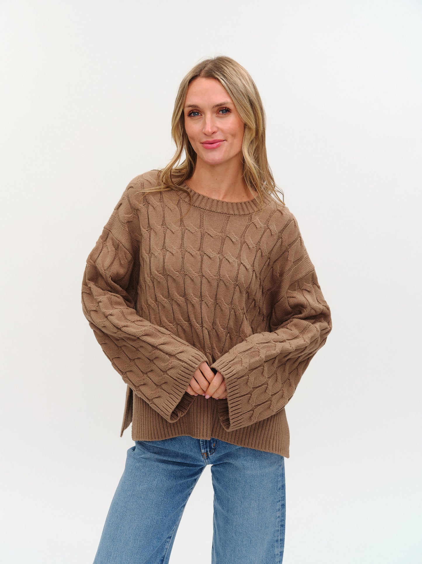 willow sweater [taupe]