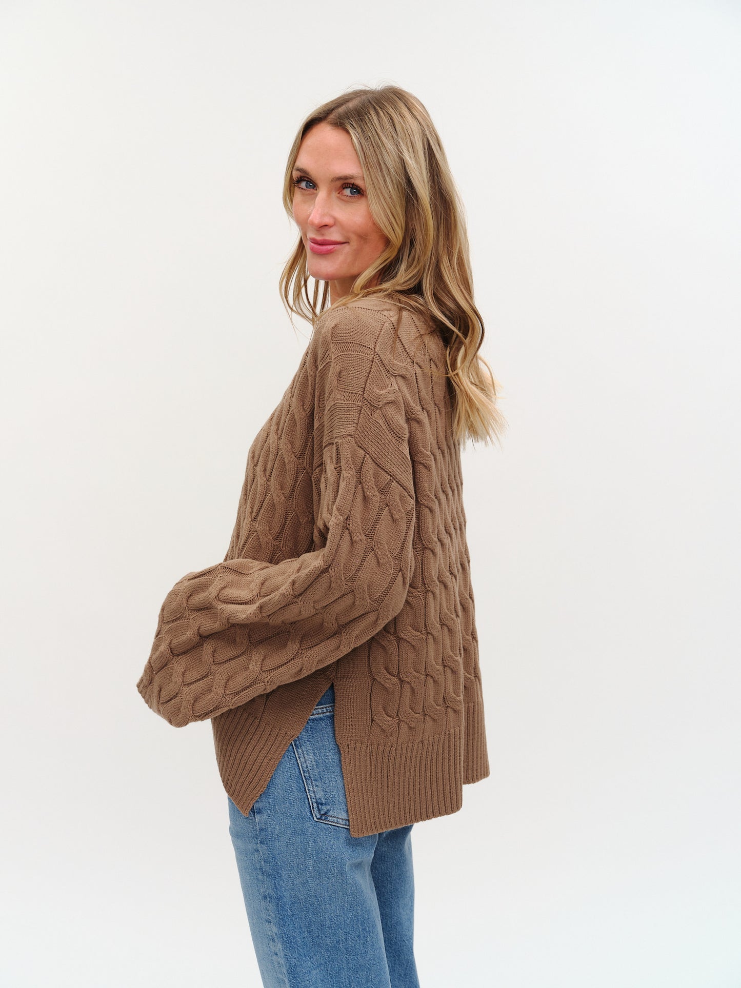 willow sweater [taupe]