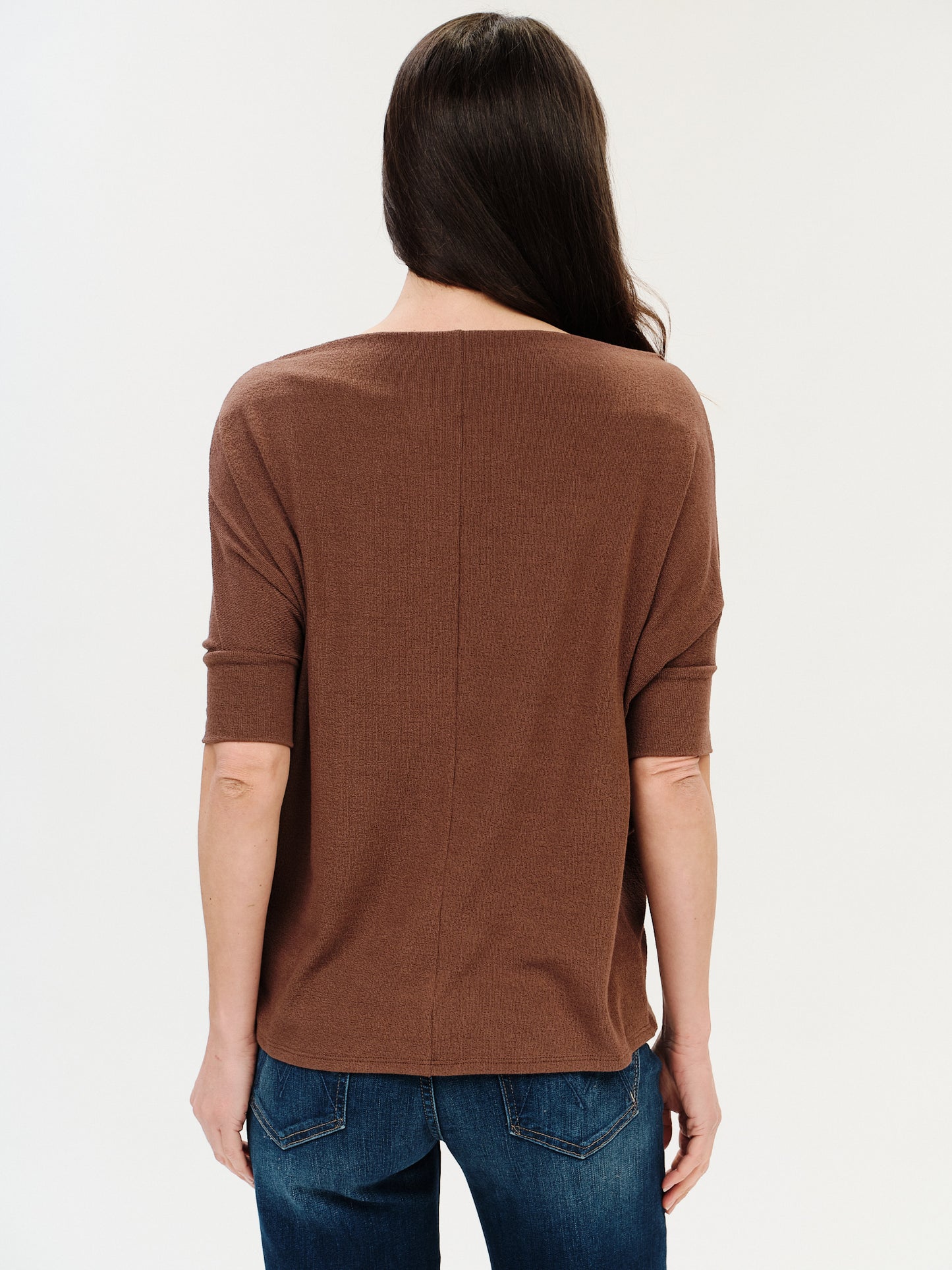 the short sleeve anywhere top [chestnut]
