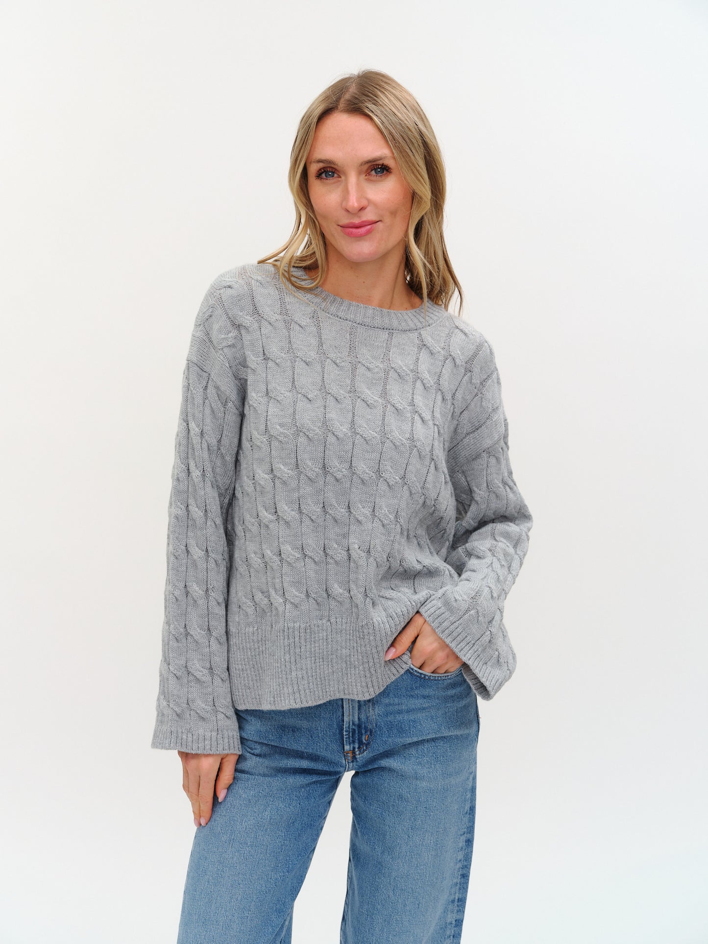 willow sweater [heather grey]