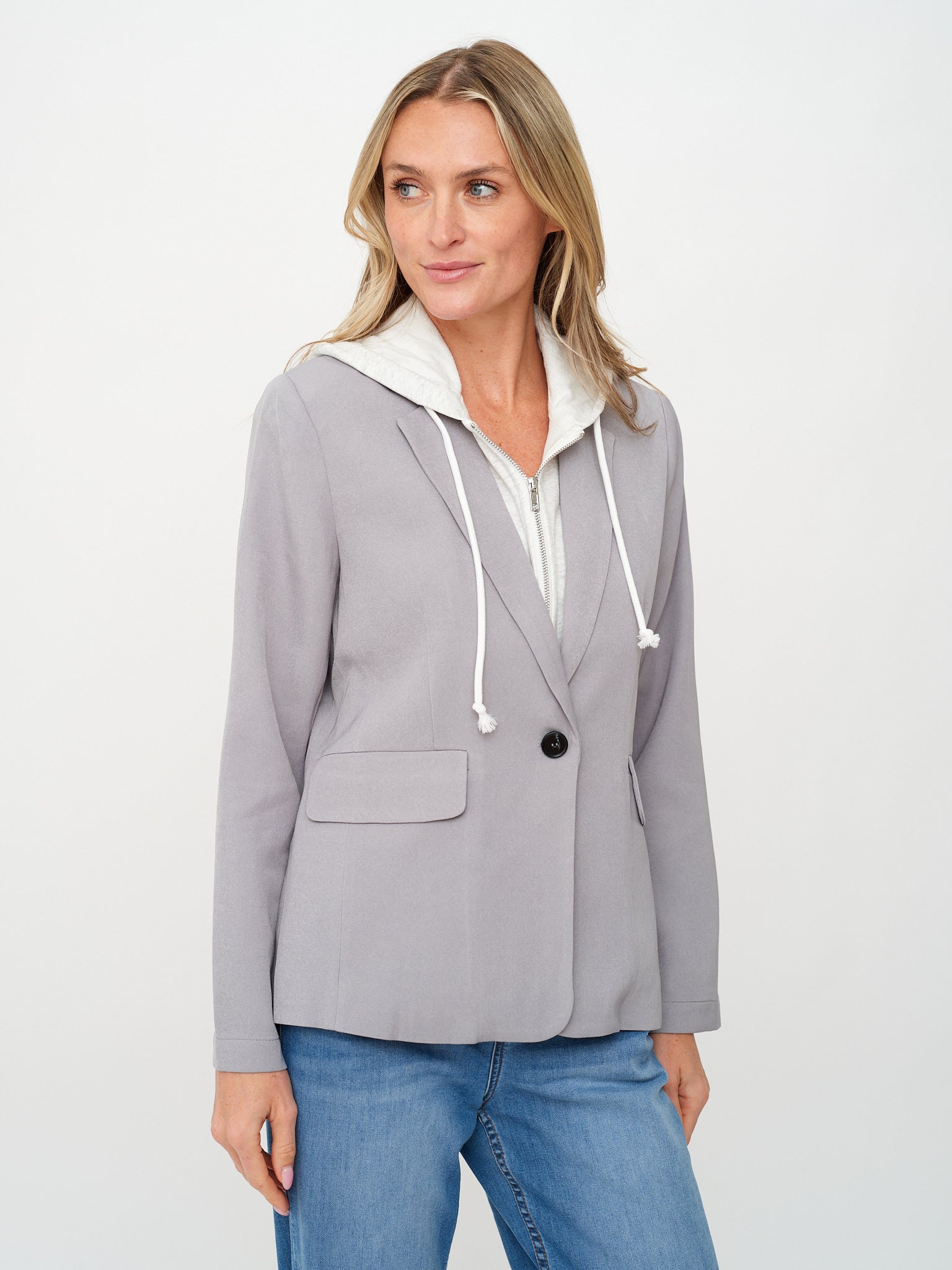 drew blazer [grey]