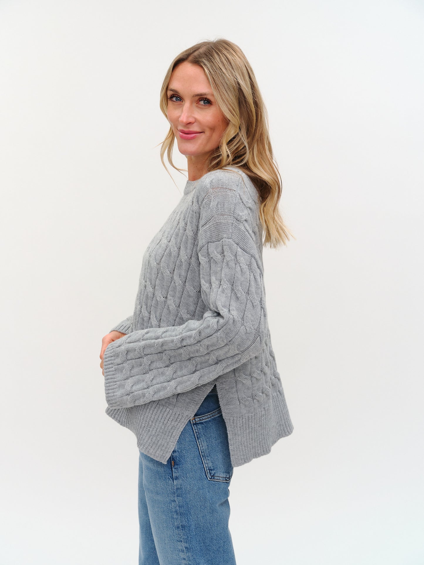 willow sweater [heather grey]