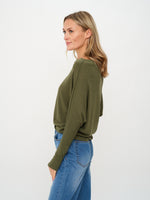 Load image into Gallery viewer, the anywhere top [cedar green]
