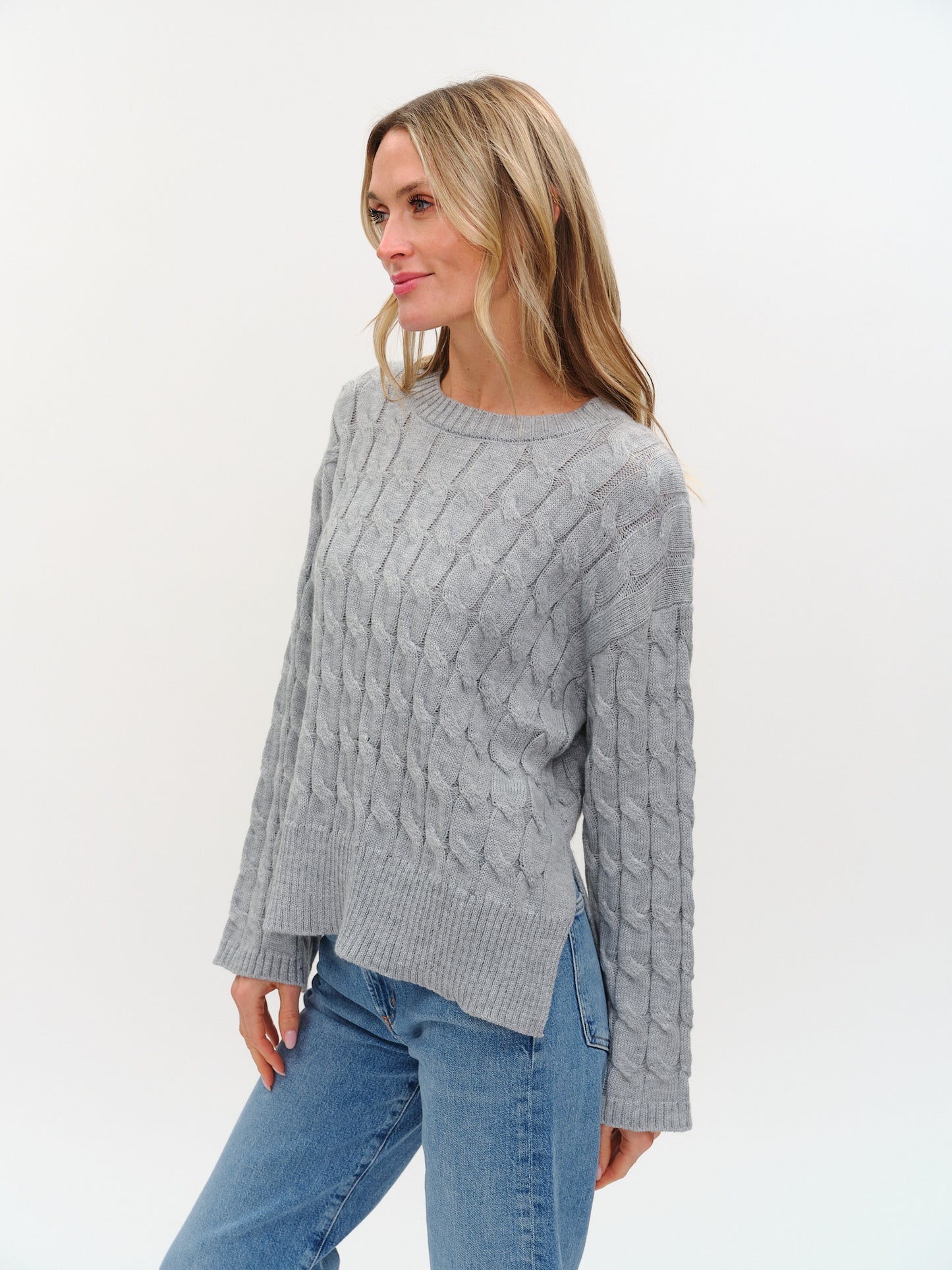 willow sweater [heather grey]