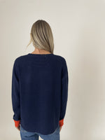 Load image into Gallery viewer, kerri sweater [navy]
