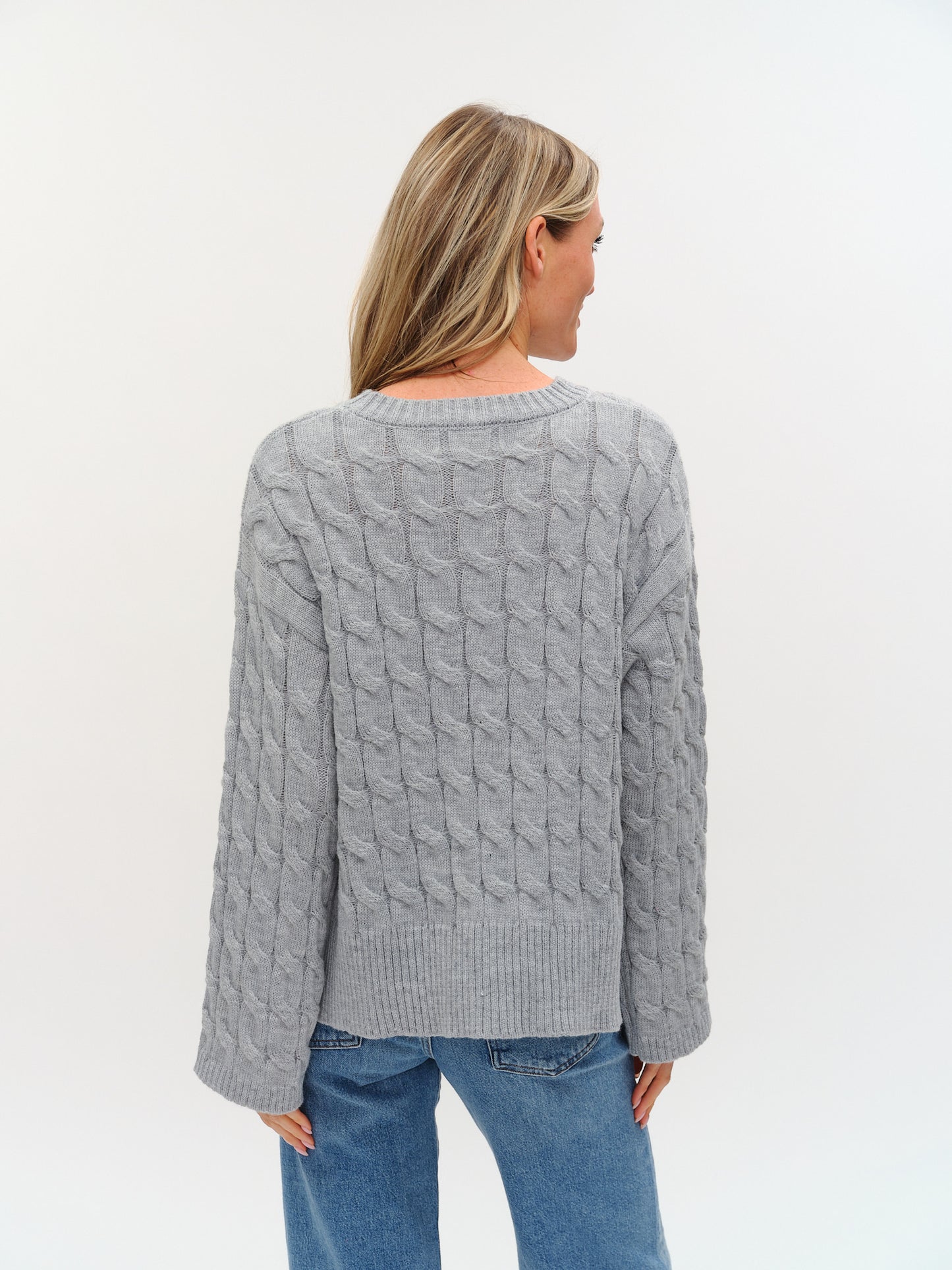 willow sweater [heather grey]
