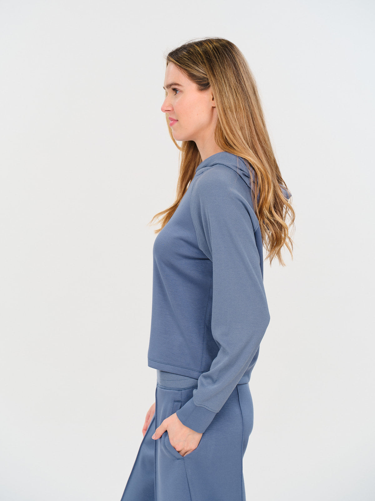 scuba hoodie [steel blue]