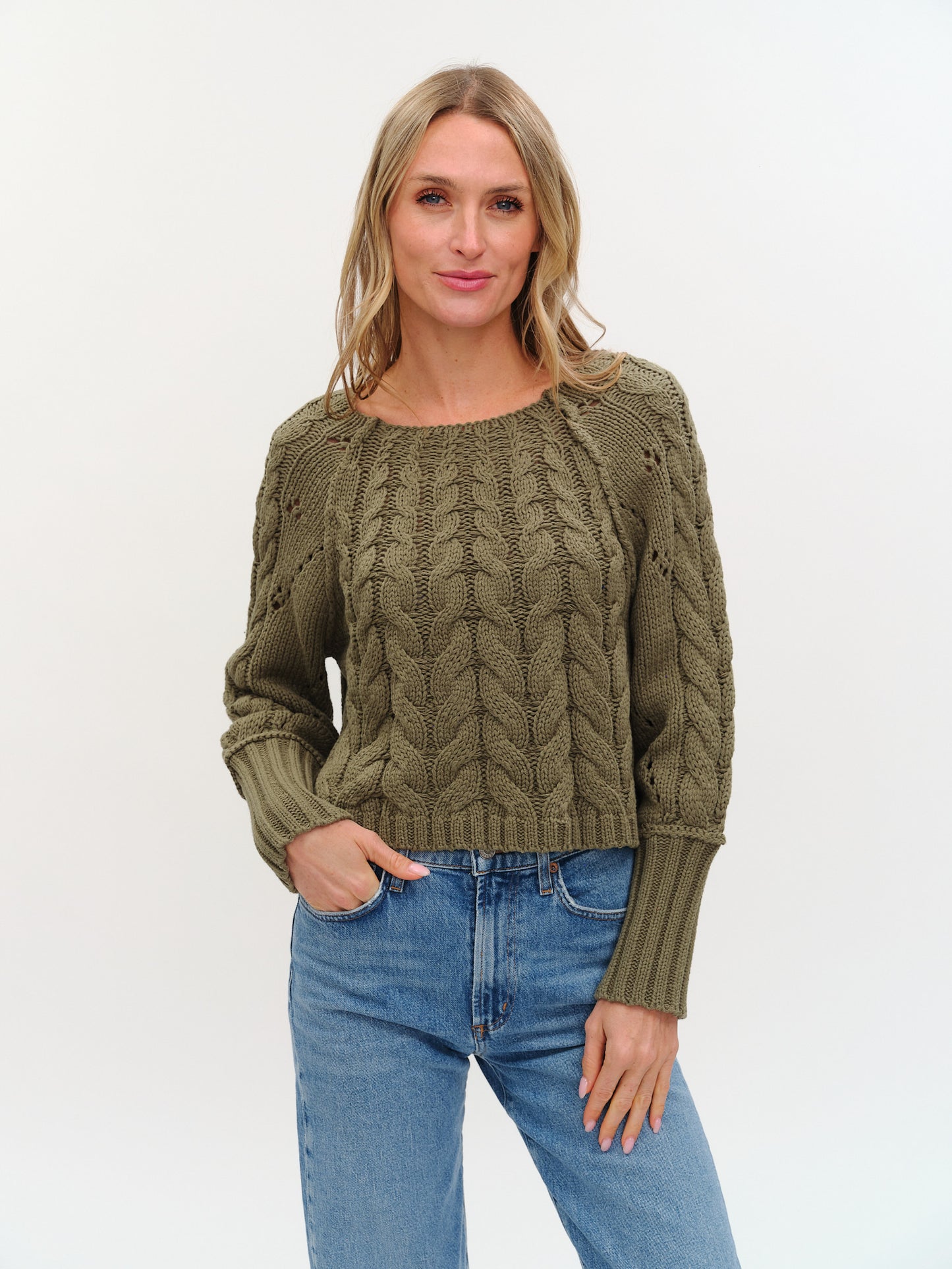 alexa sweater [olive]