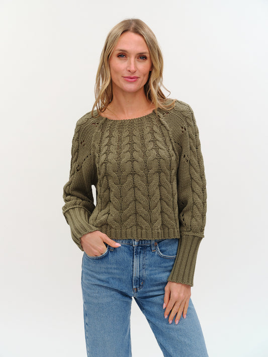alexa sweater [olive]