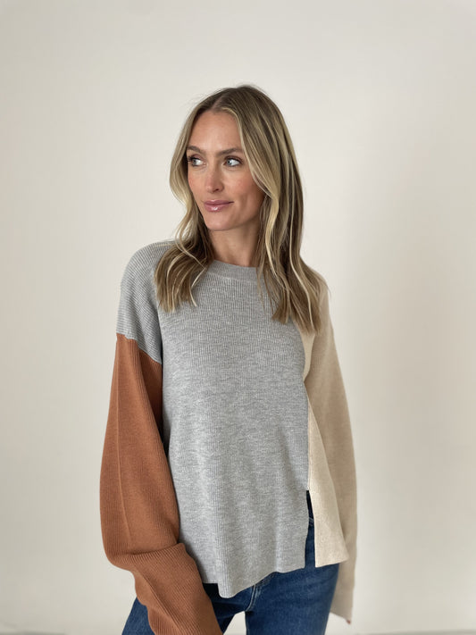 the naomi sweater [brown]