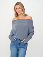 Load image into Gallery viewer, the anywhere top [stormy blue]
