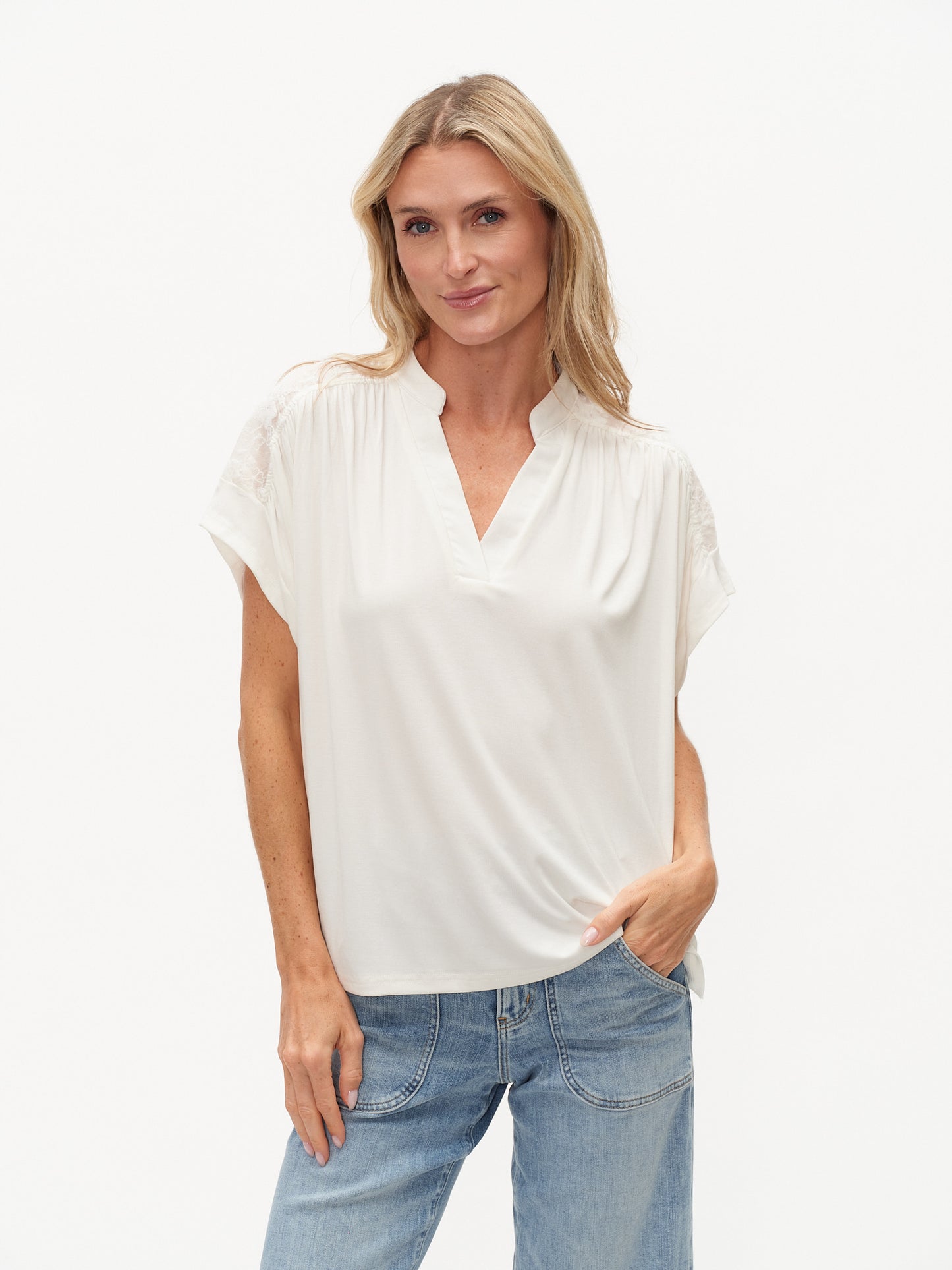 birdie top [white]