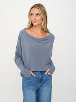 Load image into Gallery viewer, the anywhere top [stormy blue]

