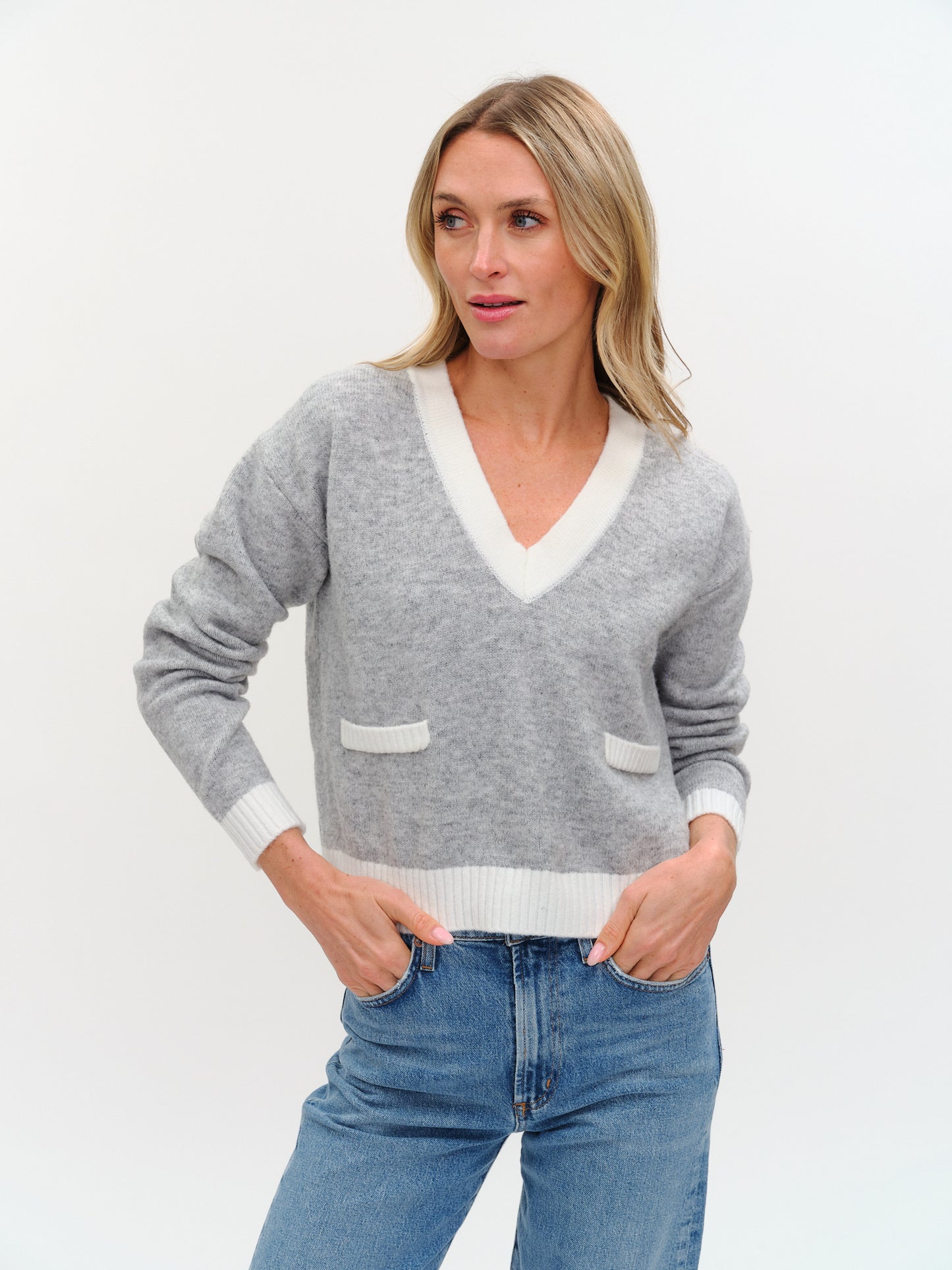 libby sweater [heather grey]