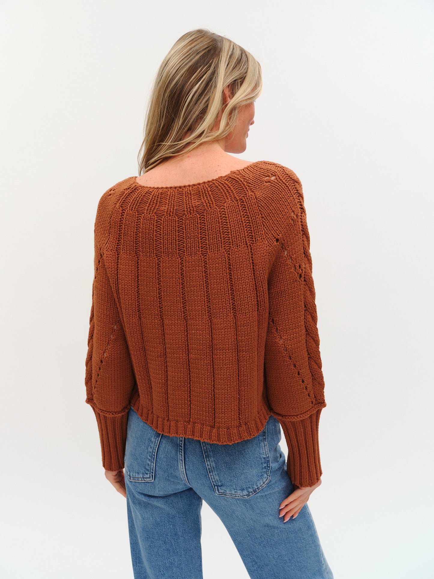 alexa sweater [rust]